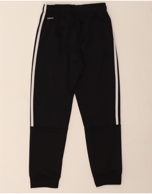 Adidas Boys Aeroready Tracksuit Bukser Joggers 9-10 år Sort