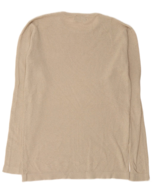 Zara Herre Top Langærmet Medium Beige