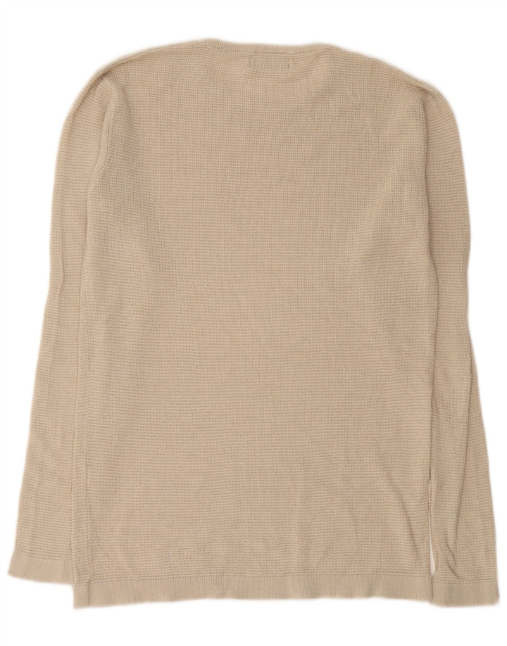 Zara Herre Top Langærmet Medium Beige