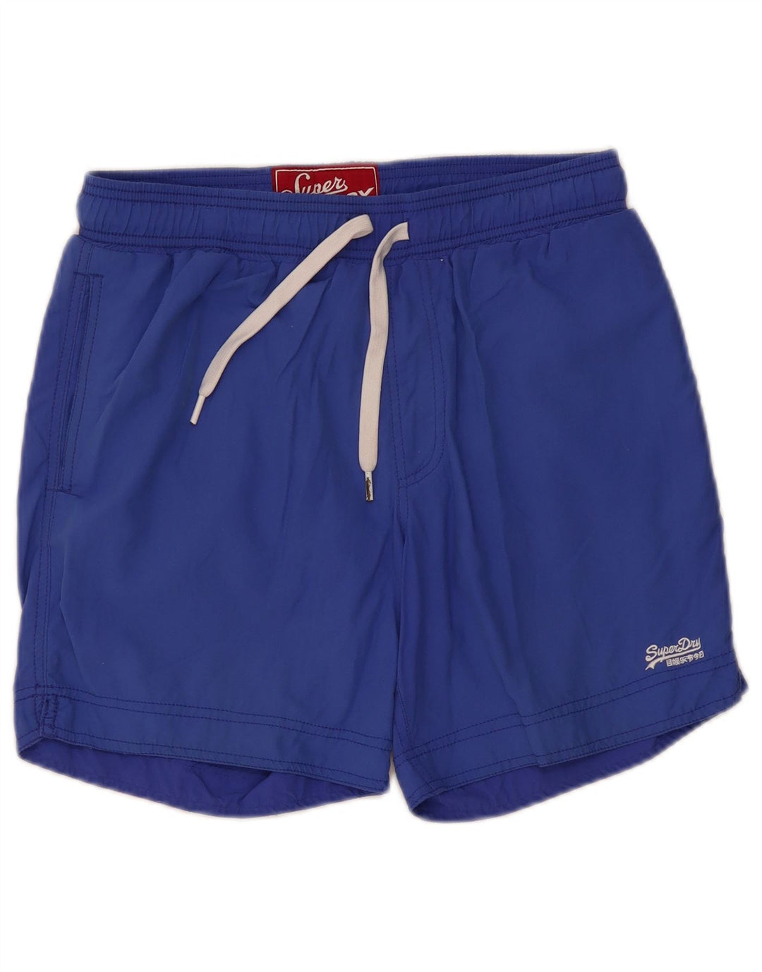 SUPERDRY Badeshorts til mænd mellemblå nylon