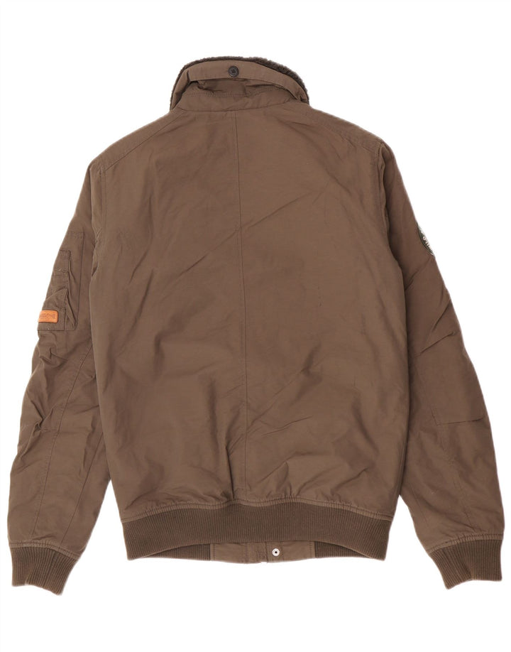 Jack & Jones Bomberjakke til mænd UK 34 XS Khaki Bomuld