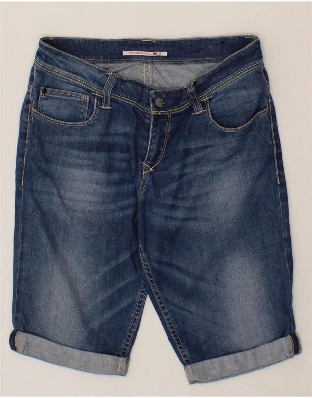LEVI'S Girls Denim Shorts 13-14 Years W26  Blue Vintage Levi's and Second-Hand Levi's from Messina Hembry 