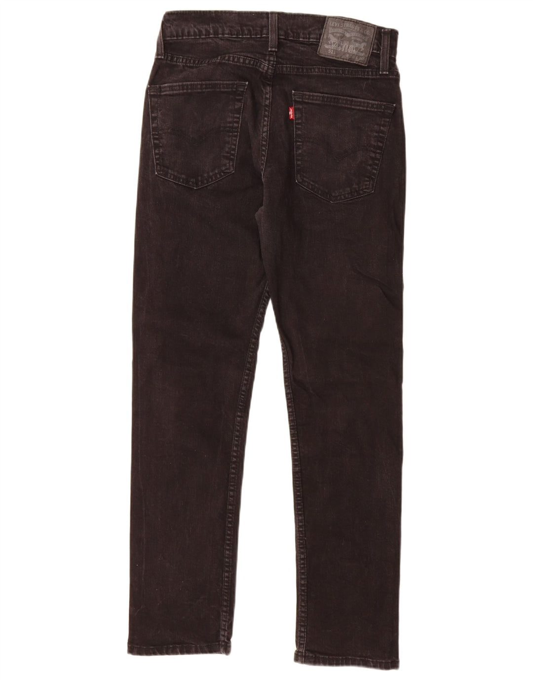 Levi's Herre 511 Slim Jeans W30 L30 Sort Bomuld