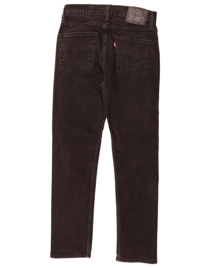Levi's Herre 511 Slim Jeans W30 L30 Sort Bomuld