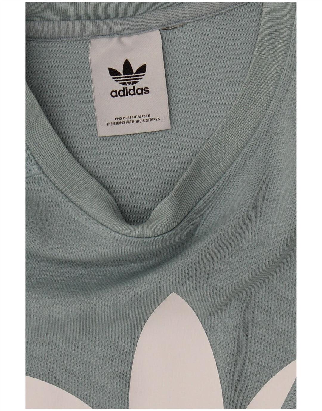 ADIDAS Mens Graphic T-Shirt Top Large Blue