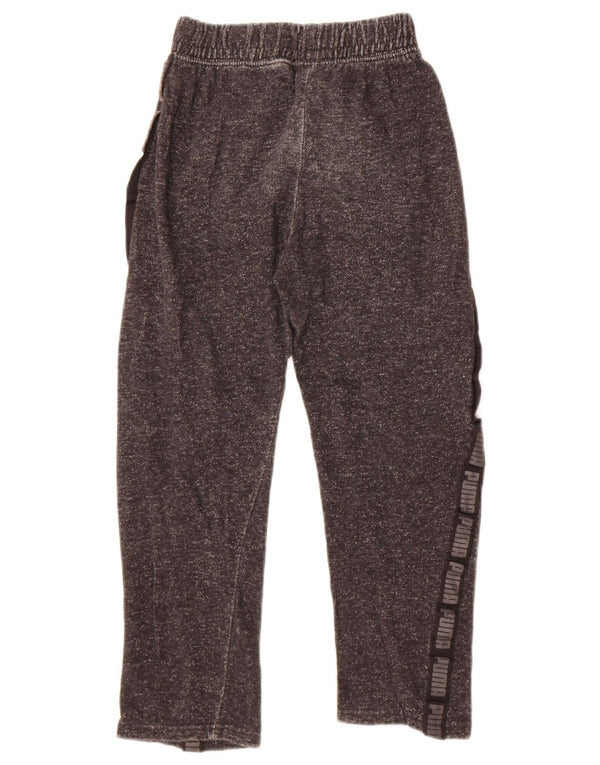 Puma Boys Grafisk træningsdragt bukser 7-8 år Lille sort bomuld