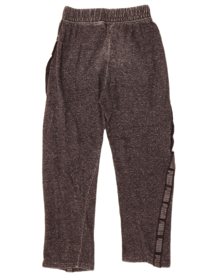 Puma Boys Grafisk træningsdragt bukser 7-8 år Lille sort bomuld