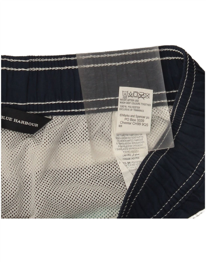 Marks & Spencer Herre Blue Harbor svømmeshorts Medium Navy Blue