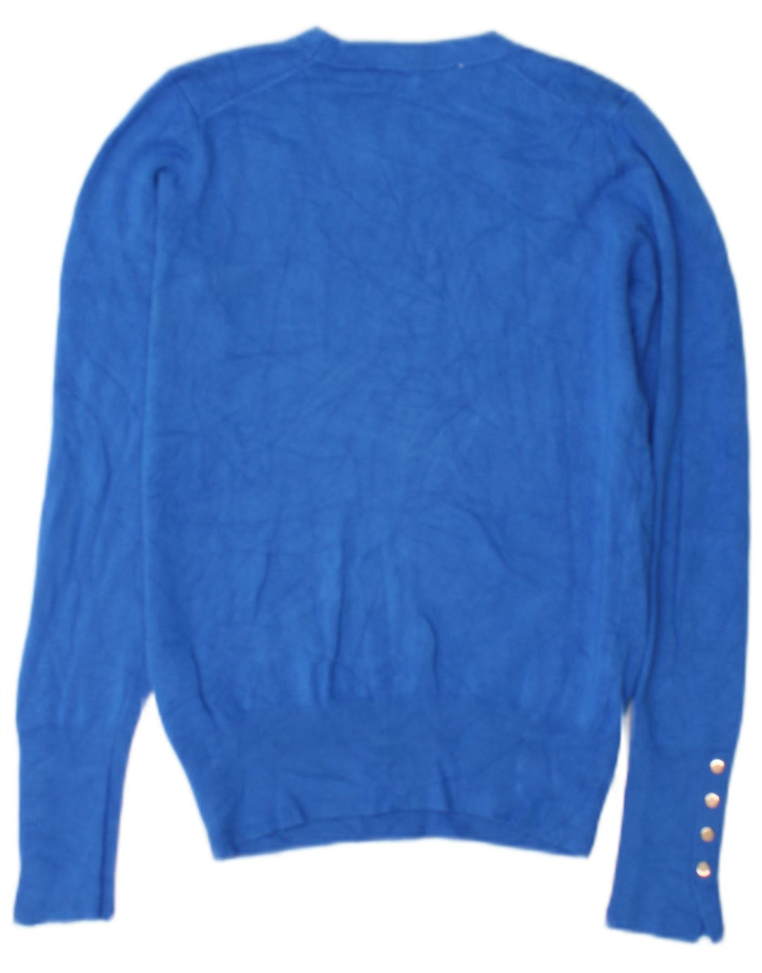 Zara Dame sweater med rund hals DK 10 Small Blue Viscose