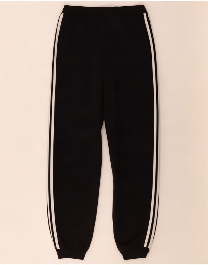 Adidas Drenge Træningsdragt Bukser Joggers 11-12 År Sort Polyester