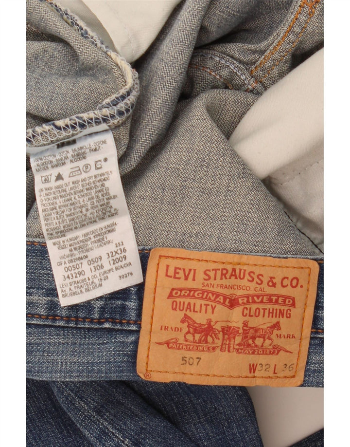 Levi's Herre 507 Bootcut Jeans W32 L31 Blå Bomuld