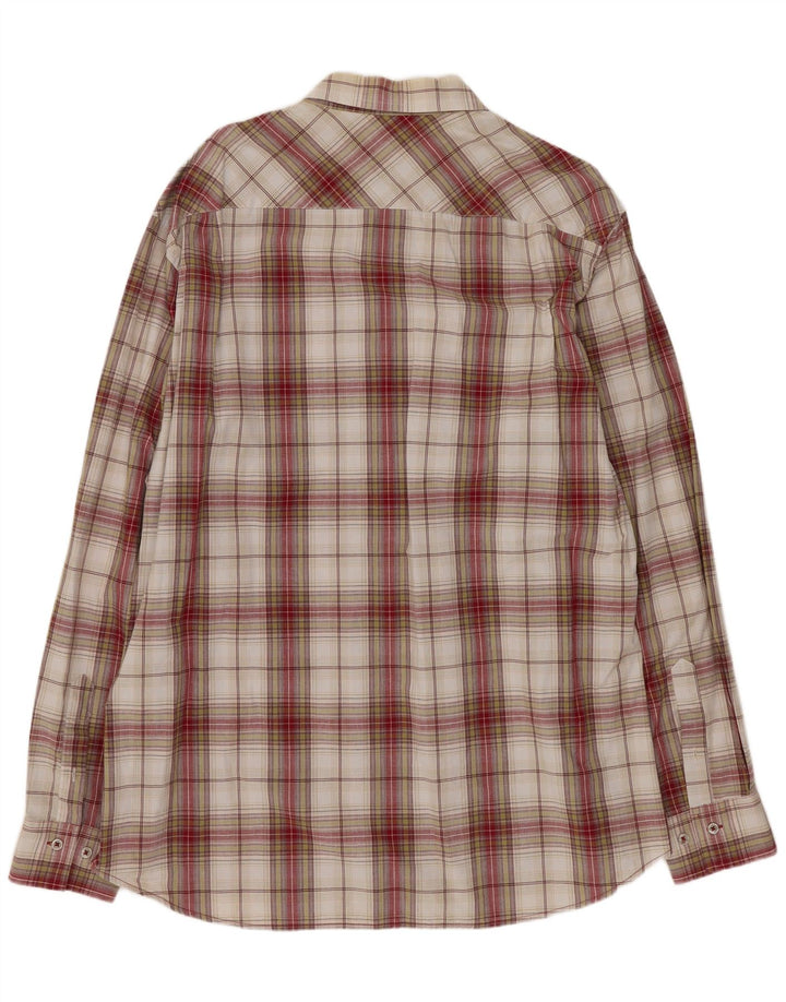 MARLBORO CLASSICS Herre Regular Fit skjorte 3XL flerfarvet ternet bomuld