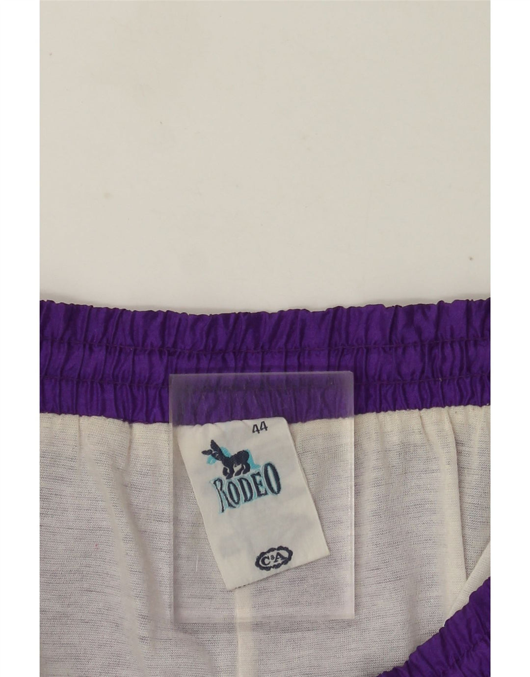 Rodeo Dame træningsdragt Bukser Joggers IT 44 Medium Lilla Colourblock