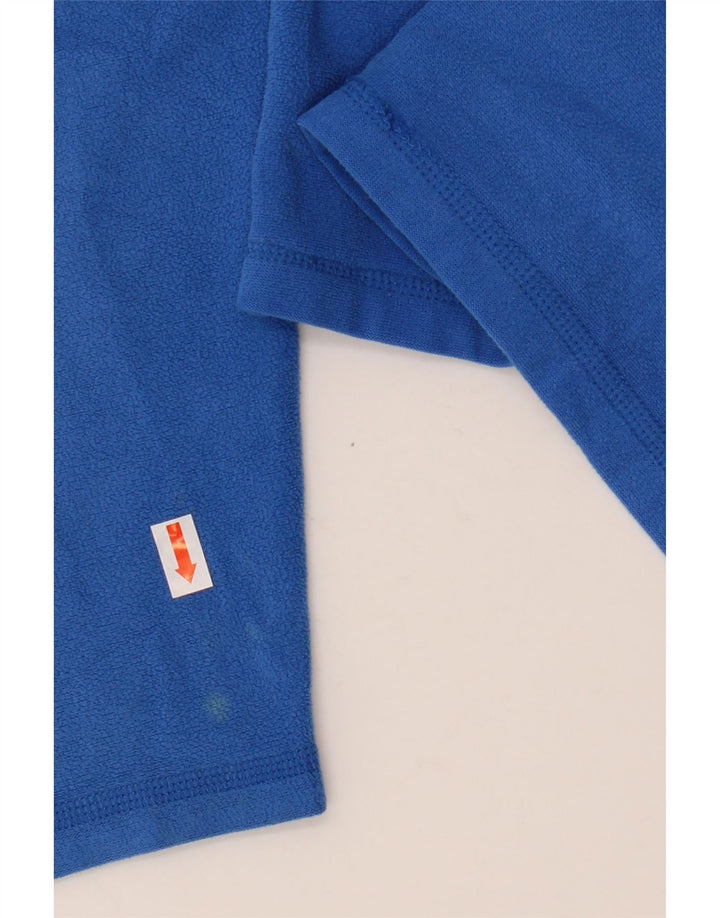 THE NORTH FACE Fleecetrøje til mænd med lynlås XL Blå polyester