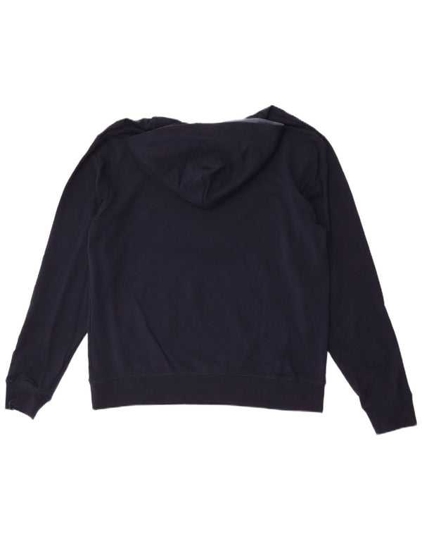 Marks & Spencer Herre Autograph Hoodie Jumper Large Navy Blue