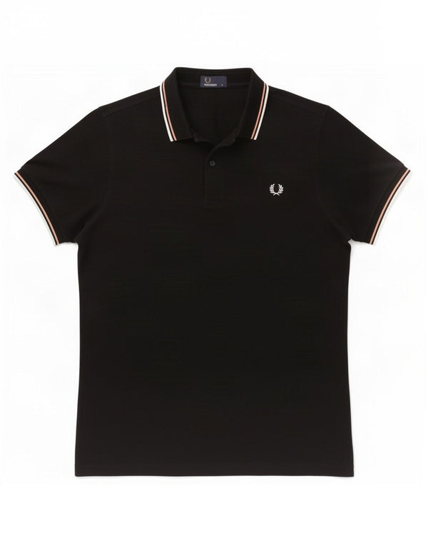Fred Perry Herre poloshirt Medium marineblå bomuld