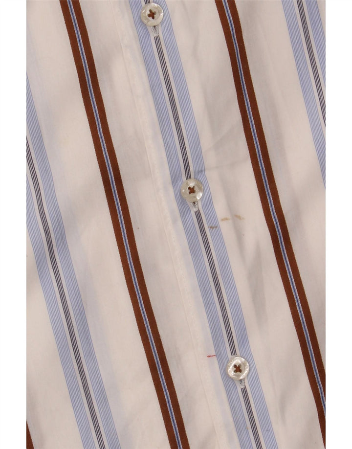 PIERRE CARDIN Kortærmet herreskjorte Medium Flerfarvet Stribet