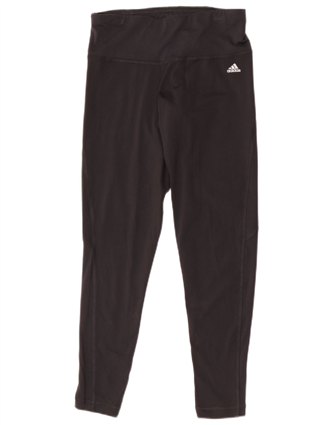 Adidas Womens Climalite Leggings UK 8/10 Small Black Nylon