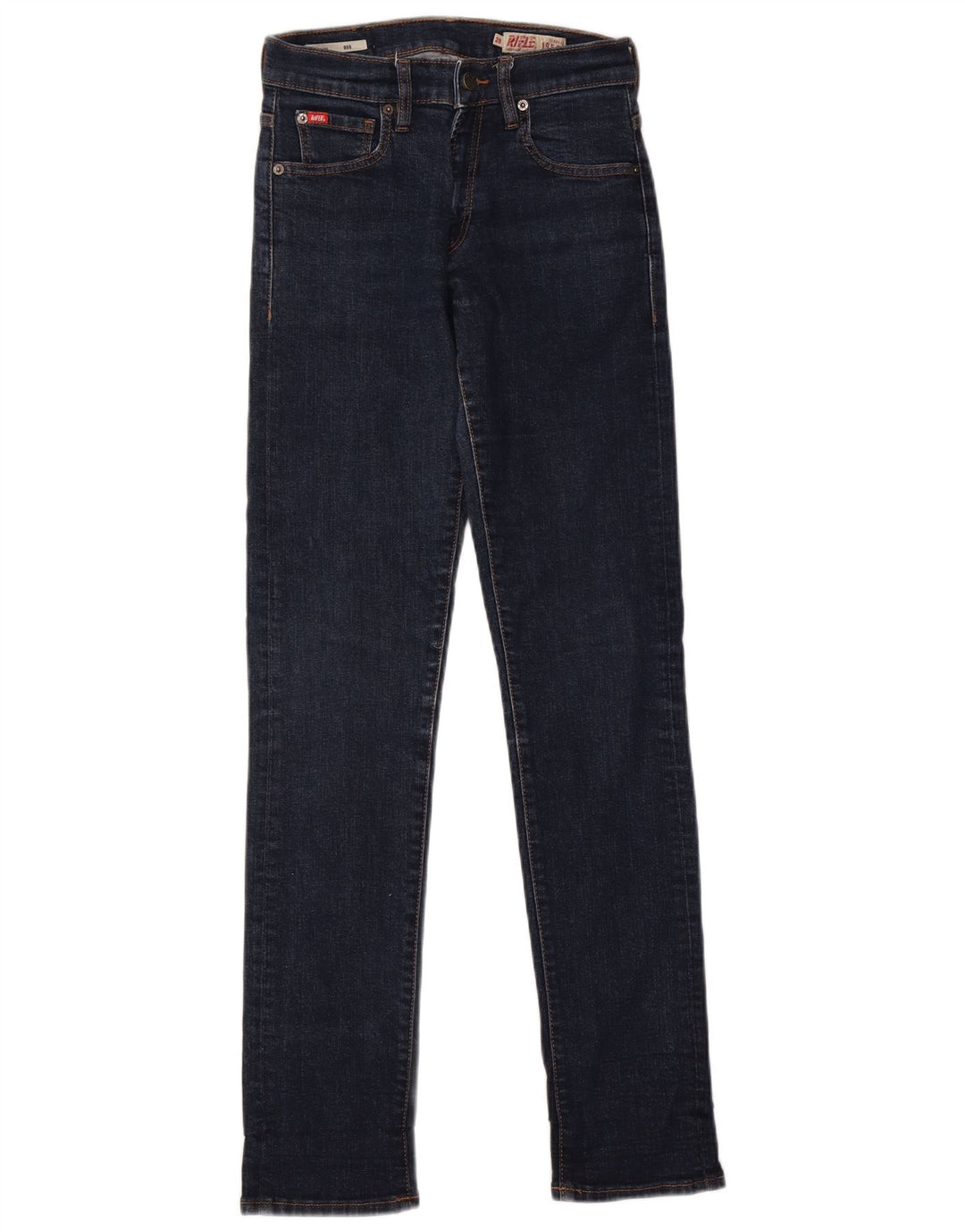 Rifle Dame Slim Jeans W28 L32 Marineblå Bomuld