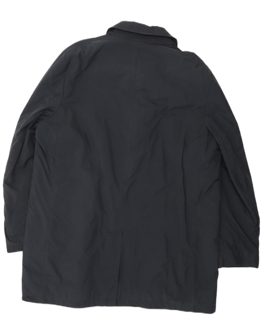 BORSALINO Overfrakke til mænd IT 56 3XL Marineblå Polyester Classic