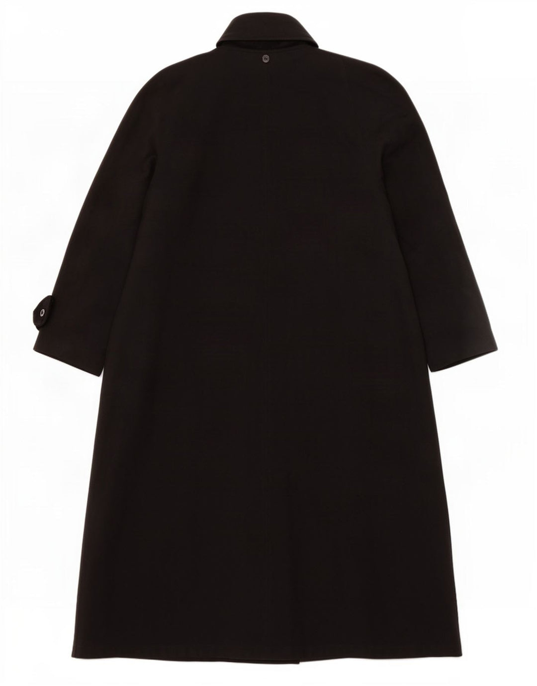 Liz Claiborne Dame Oversized Overfrakke UK 8 Small Black Polyester