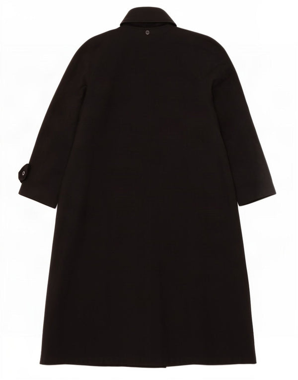 Liz Claiborne Dame Oversized Overfrakke UK 8 Small Black Polyester