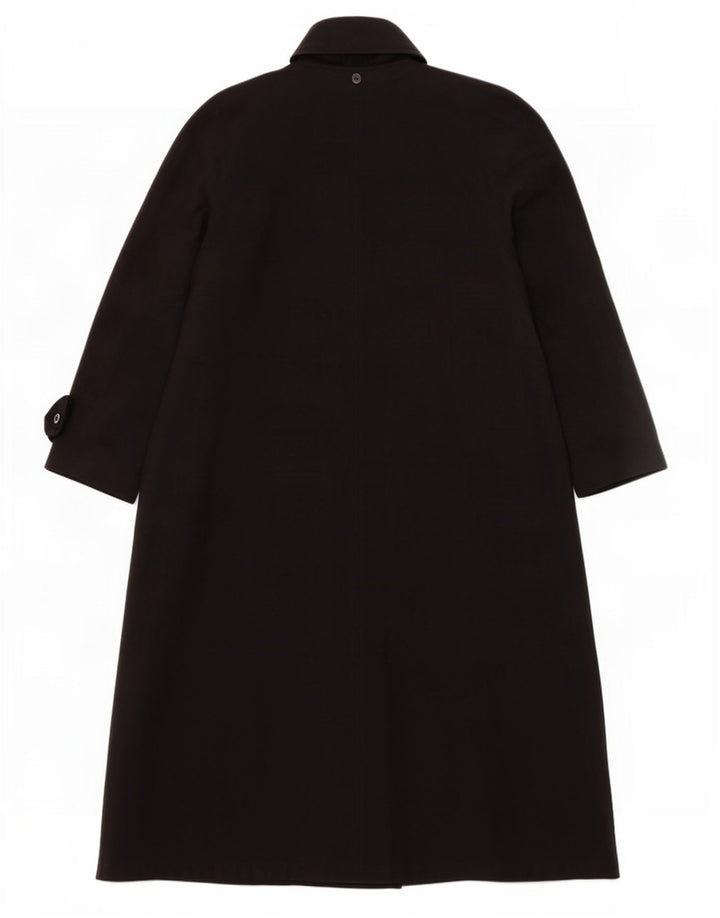 Liz Claiborne Dame Oversized Overfrakke UK 8 Small Black Polyester