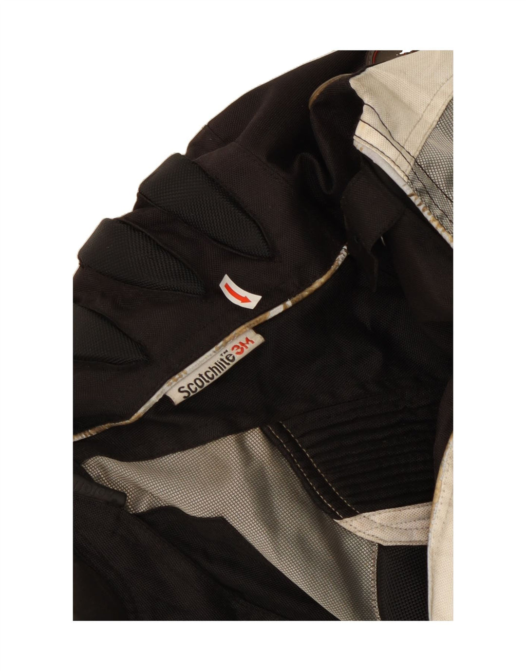 ROLEFF Mens Motorcycle Racer Jacket UK 36 Small Black Colourblock Vintage ROLEFF and Second-Hand ROLEFF from Messina Hembry 