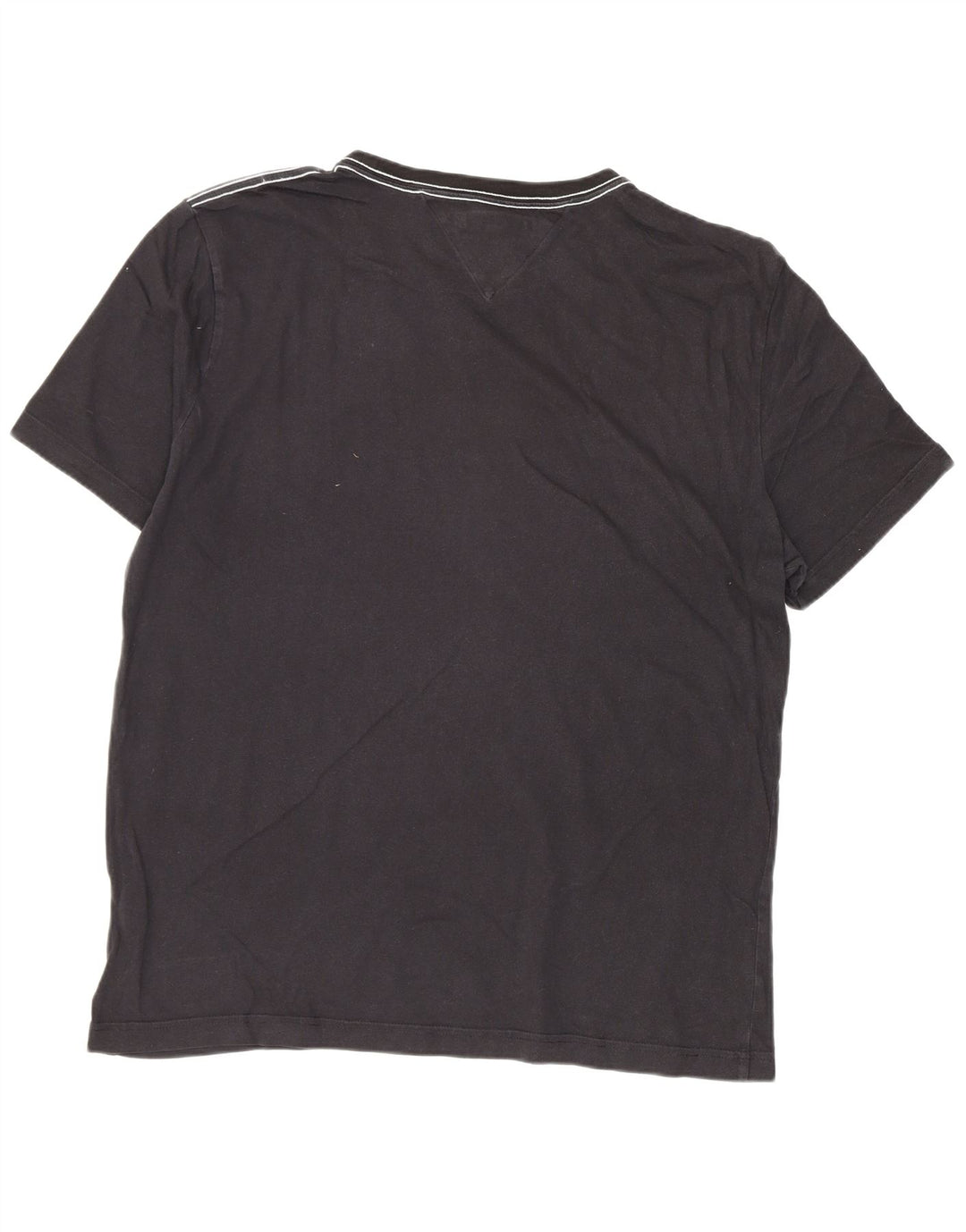 Tommy Hilfiger Herre Grafisk T-Shirt Top Stor Sort