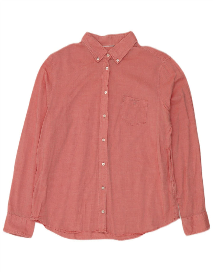 GANT Herreskjorte UK 18 XL Pink Bomuld