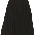 Del Mod Kvinder Højtalje Plisseret Nederdel EU 38 Medium W27 Sort Polyester
