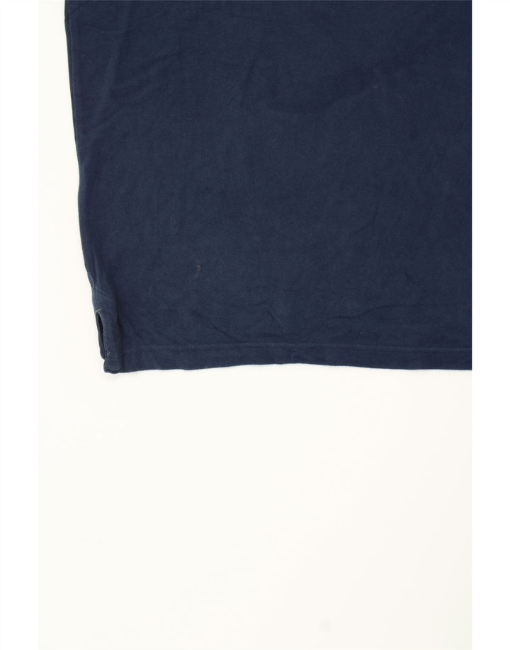 EDDIE BAUER Mens Polo Shirt XL Navy Blue Cotton Vintage Eddie Bauer and Second-Hand Eddie Bauer from Messina Hembry 