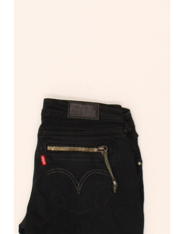 LEVI'S Womens Slim Jeans W31 L28 Black Cotton Vintage Levi's and Second-Hand Levi's from Messina Hembry 