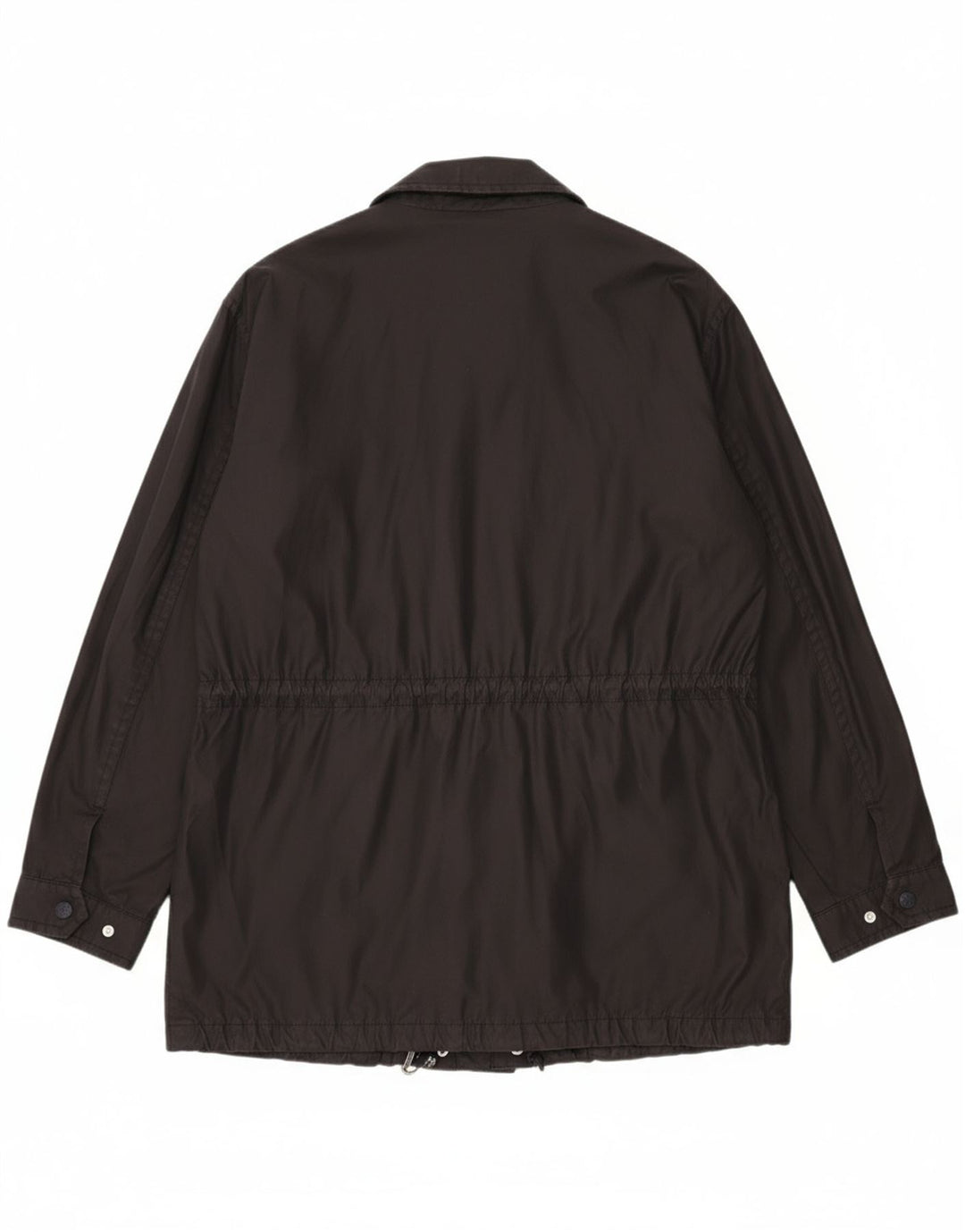 BELFE & BELFE Womens Windbreaker Jacket UK 16 Large Black Cotton