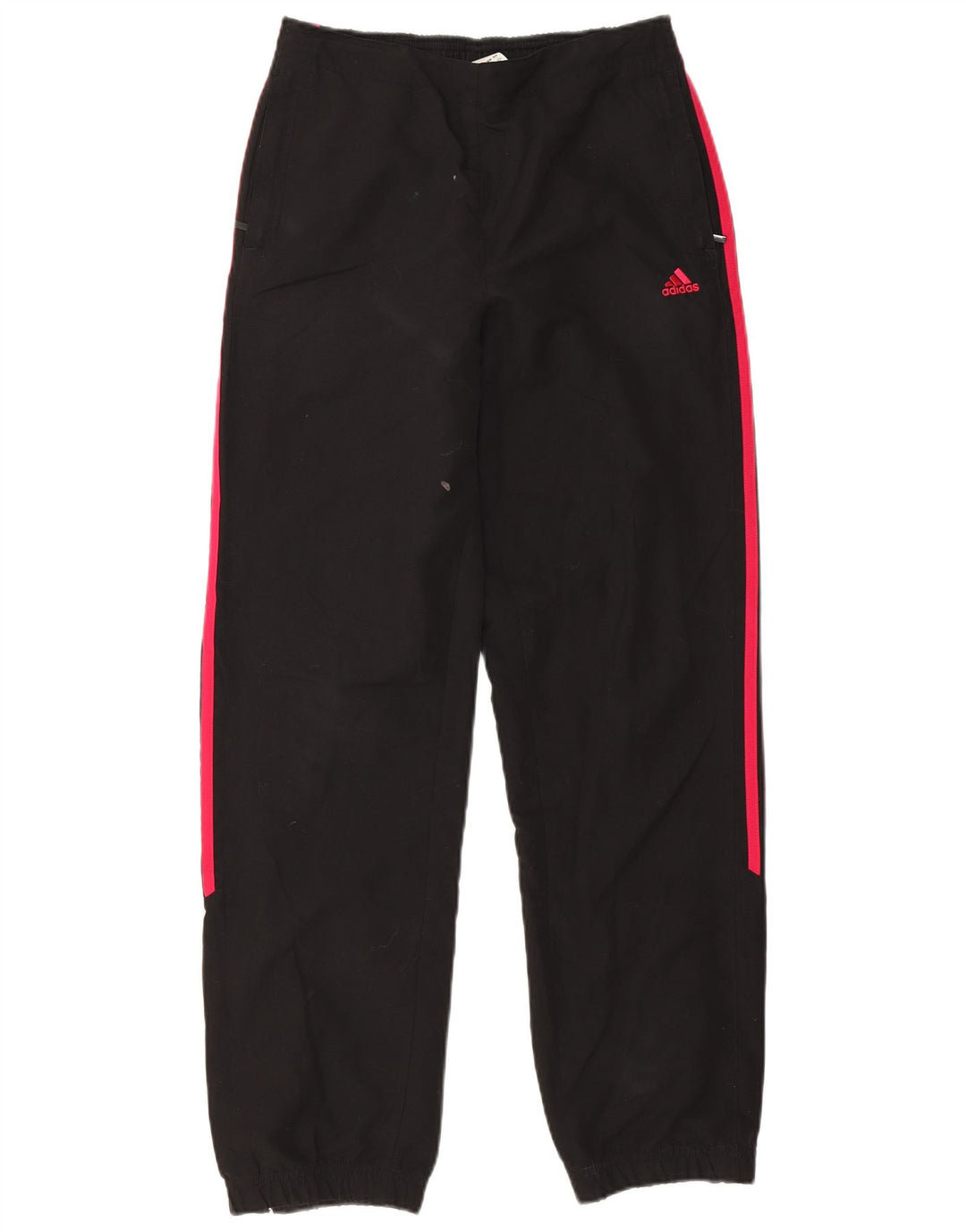 Adidas Dame træningsdragt Bukser Joggers UK 10 Small Black Polyester