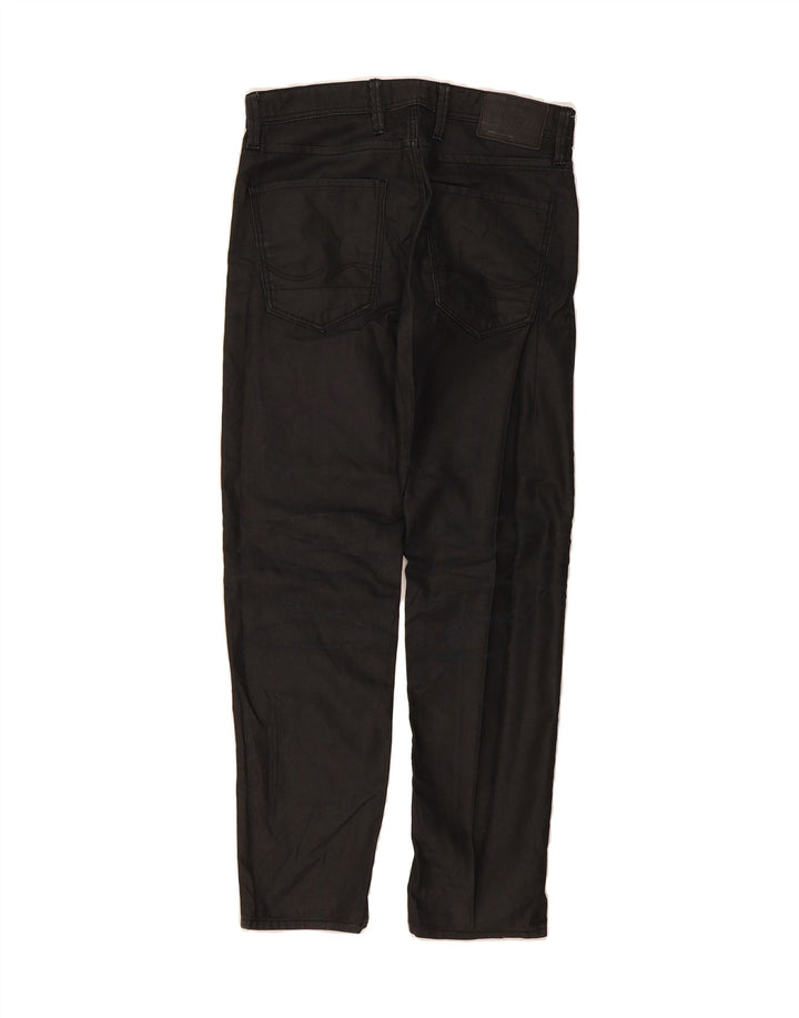 JACK & JONES Mens Mike Straight Jeans W32 L30 Navy Blue Cotton Vintage Jack & Jones and Second-Hand Jack & Jones from Messina Hembry 