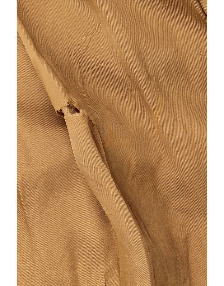 Confezioni Di Lusso Trench Coat til kvinder UK 12 Medium Beige Polyester