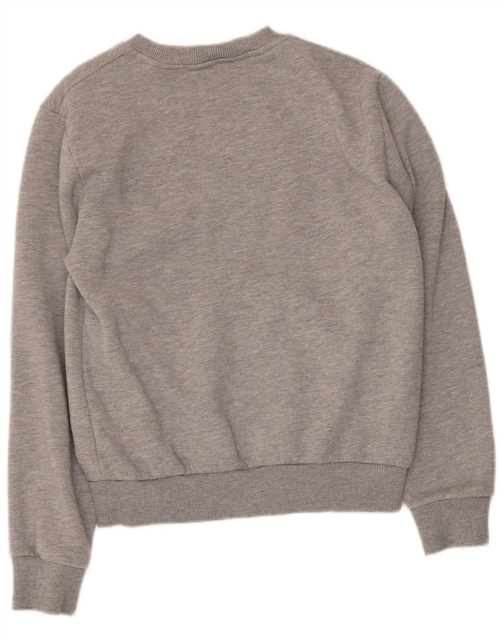 Penguin Herre Grafisk Sweatshirt Jumper Lille Grå Bomuld