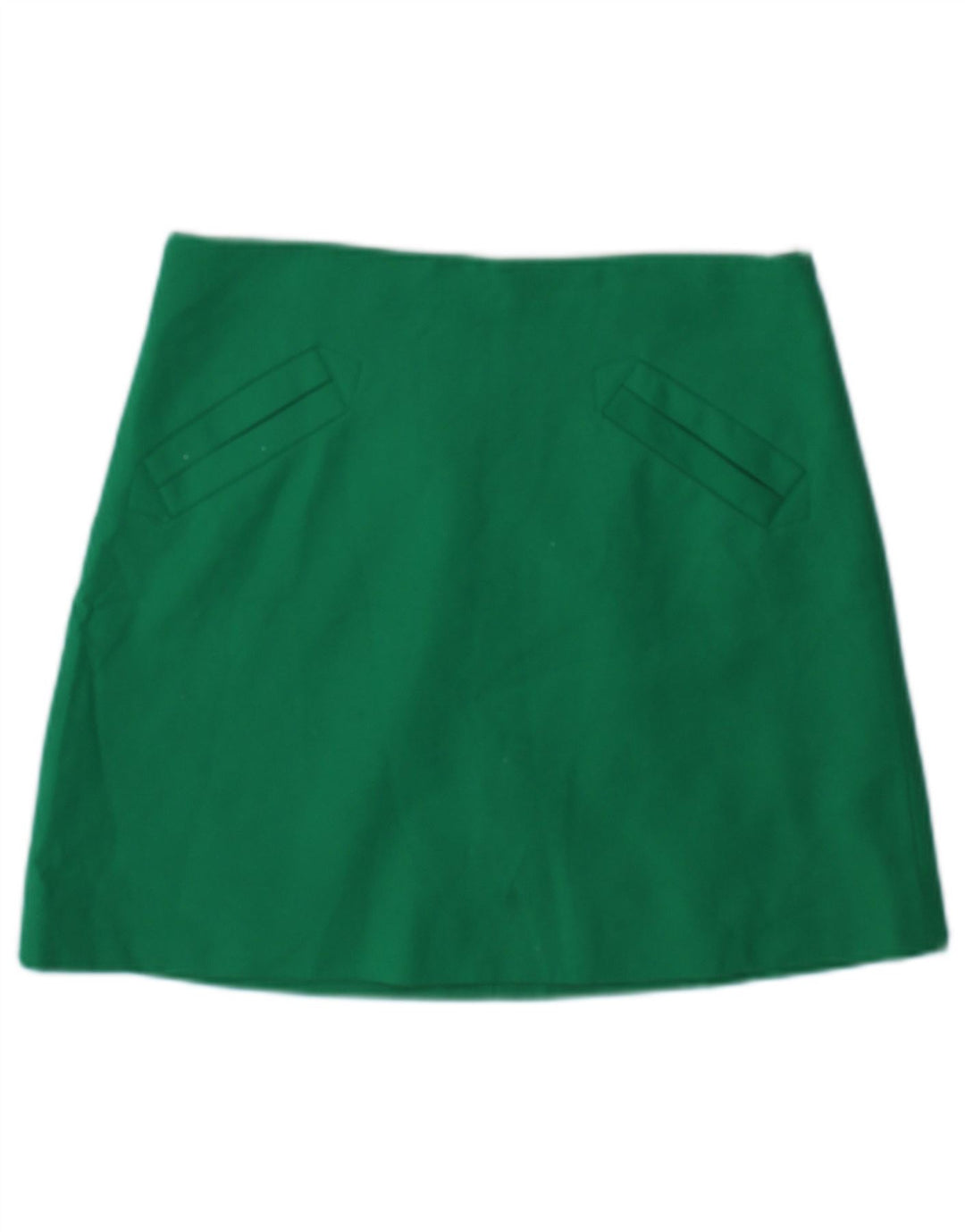 Zara Dame Mini-nederdel Small W26 Green Acetate