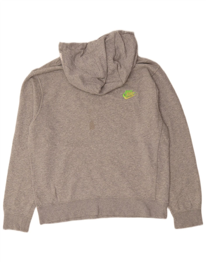 Nike Herre hættetrøje Jumper Medium Grey Bomuld