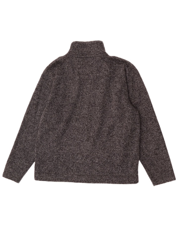 Marks & Spencer Træningsdragt til mænd Topjakke Medium Sort Flecked Acryl