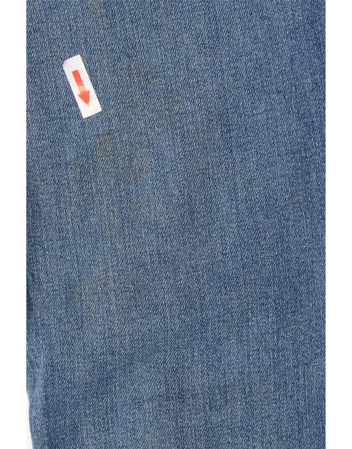 Wrangler Dame Slim Jeans W29 L32 Blå Bomuld