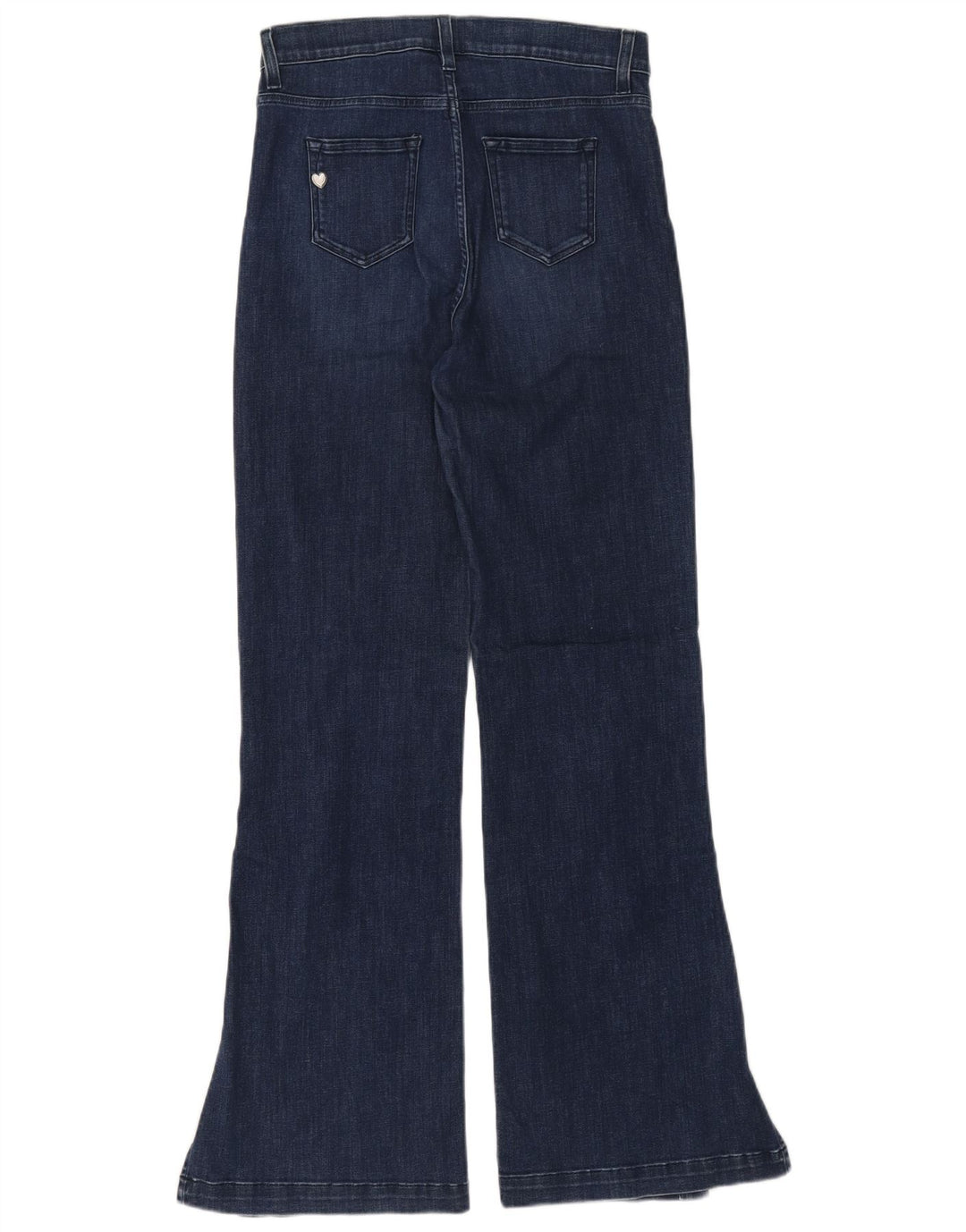 Twinset damejeans med brede ben W28 L32 blå