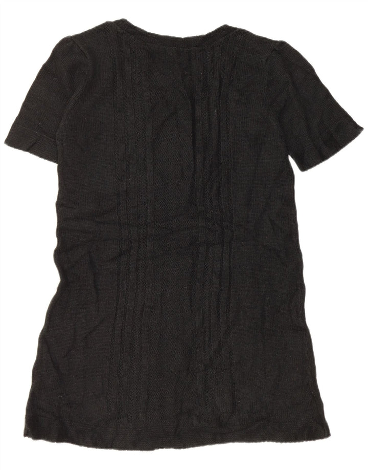 Marks & Spencer Dame Jumper Dress UK 14 Medium Sort Akryl