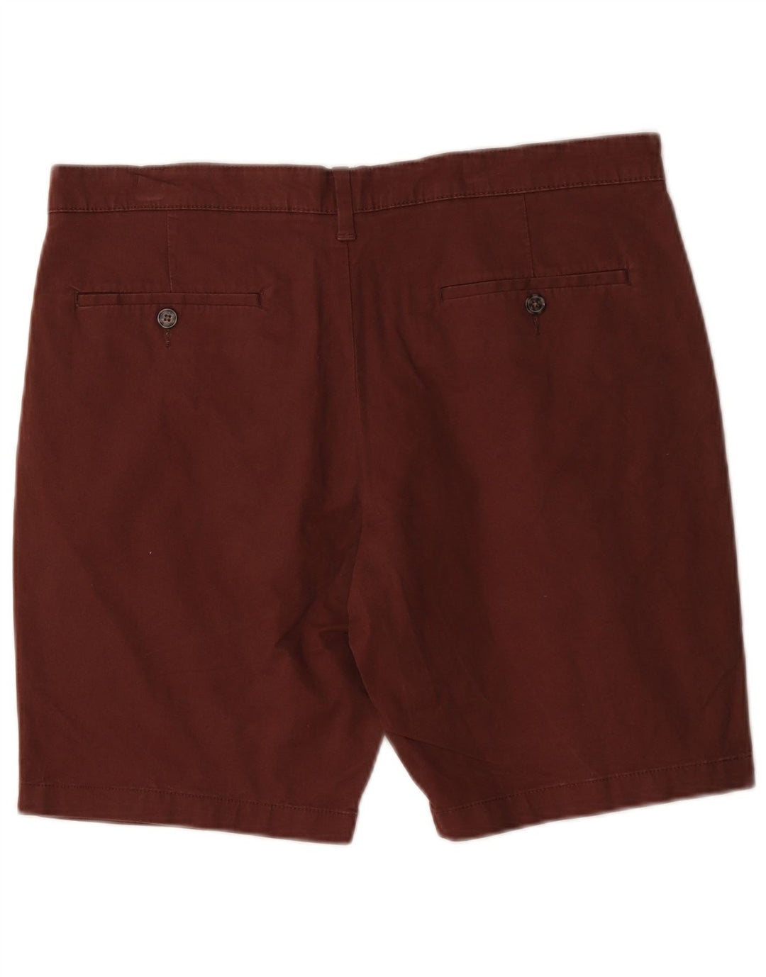Marks & Spencer Chino Shorts til mænd W36 Stor brun bomuld