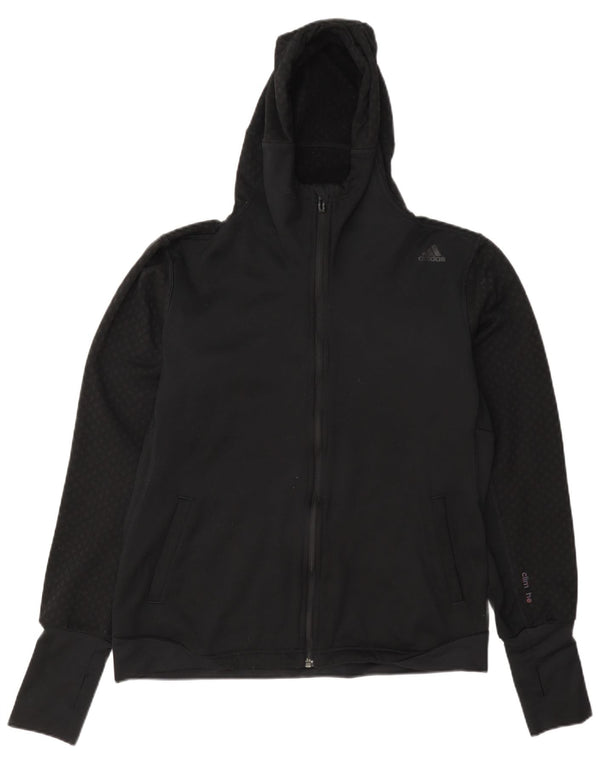 Adidas Dame Climashell Hættetrøje Sweater UK 12/14 Medium Sort