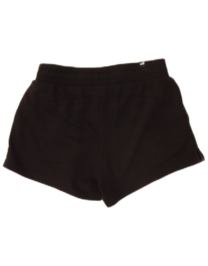 Puma Sportsshorts til kvinder UK 8 Small Black Bomuld