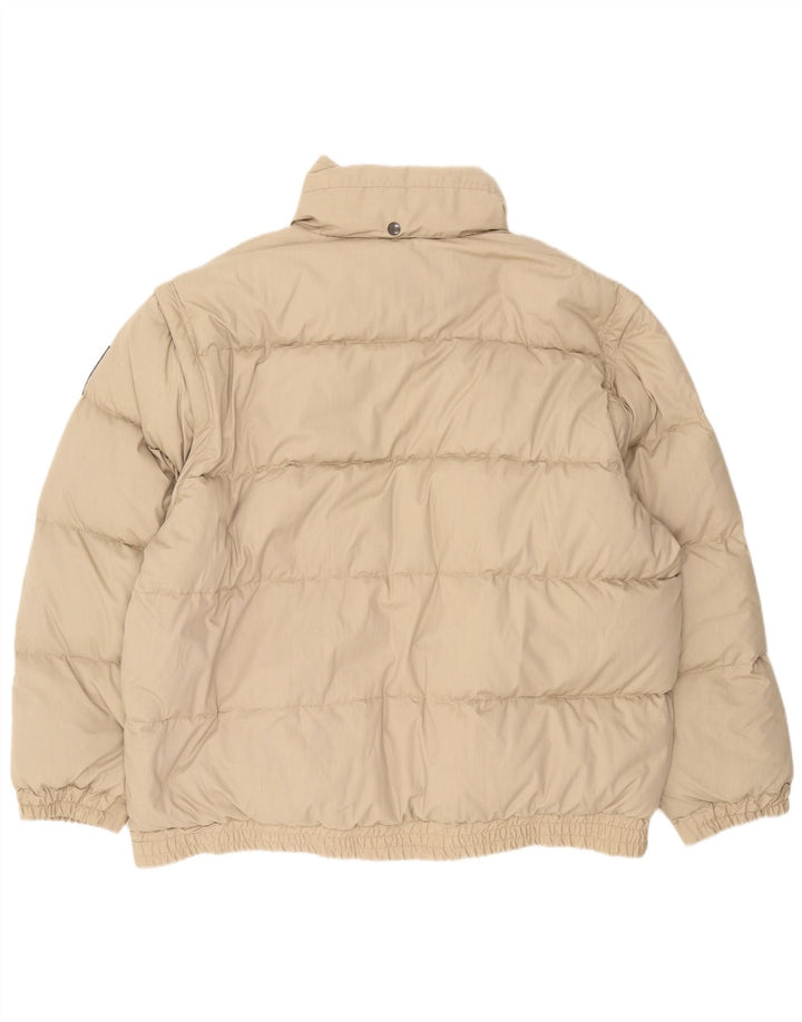 Brugi Herre hættepolstret jakke UK 46 3XL Beige Polyester