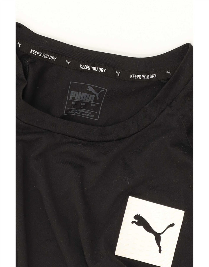 Puma Herre T-Shirt Top Stor Sort