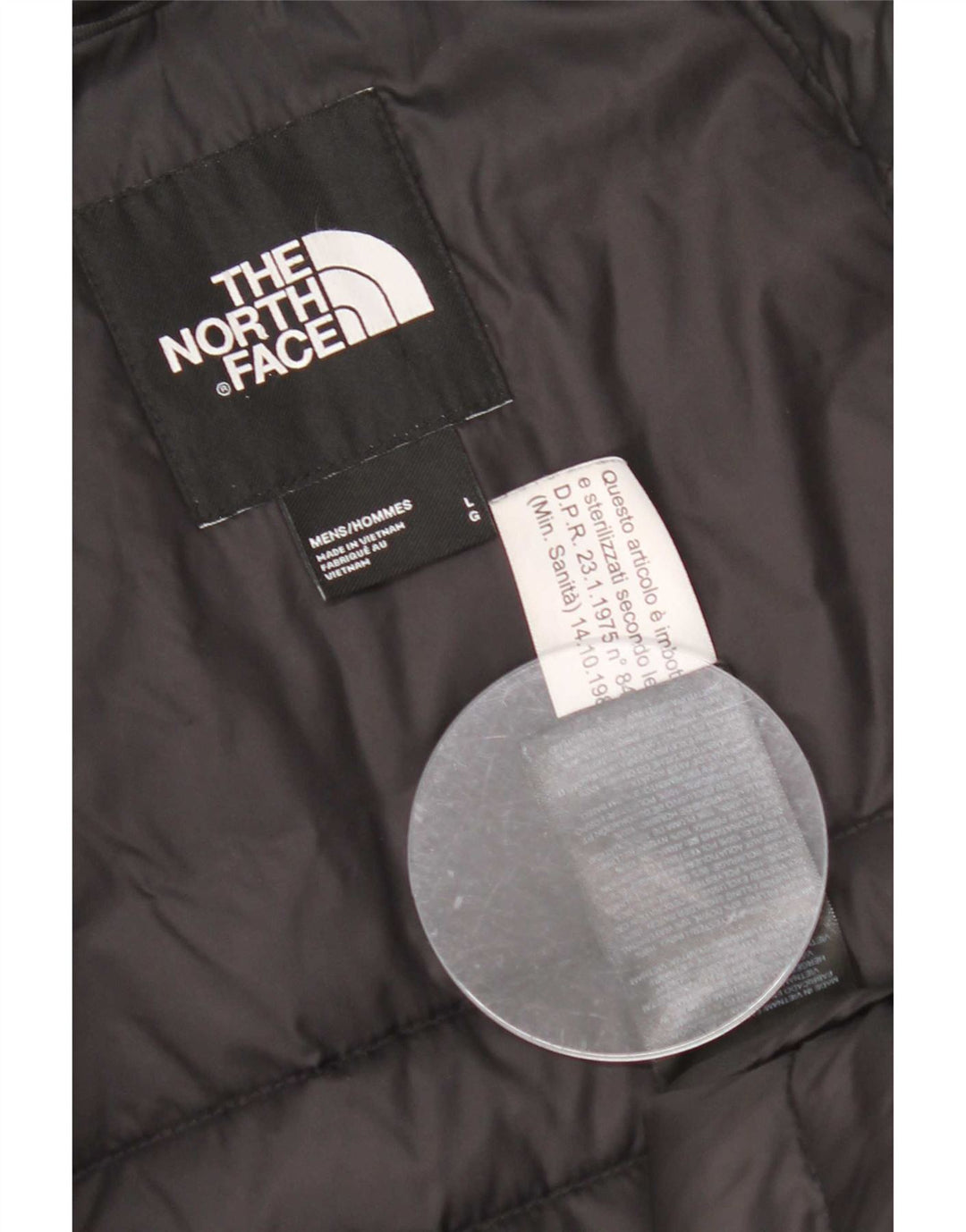 The North Face Herre polstret jakke UK 40 Large Black Polyester